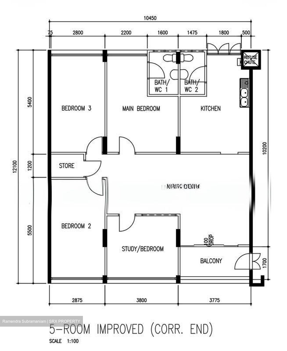 Blk 119 Teck Whye Lane (Choa Chu Kang), HDB 5 Rooms #601622621